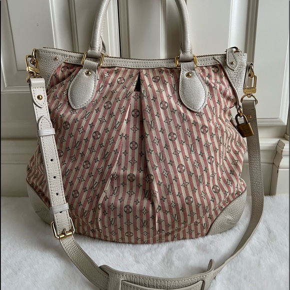 🚫SOLD🚫 Authentic Louis Vuitton Croisette Mini Lin Marina PM Two-Way Bag - Picture 2 of 16